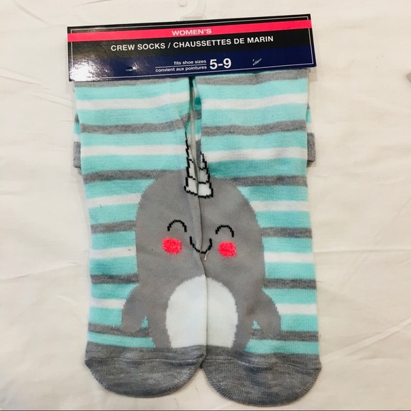 SOCK UNICORN 4 pc.bundle! 3 pr socks& 1 wristlet!! - Picture 3 of 9